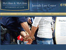 Tablet Screenshot of juvenilelawcenter.com